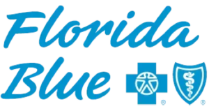 Florida Blue logo — accepted insurance for ABA therapy at ABA On Demand