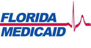 Florida Medicaid logo — accepted insurance for ABA therapy at ABA On Demand